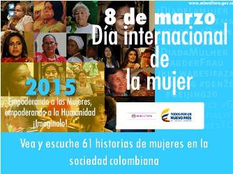60 contenidos culturales al alcance de los colombianos en el Día de la Mujer