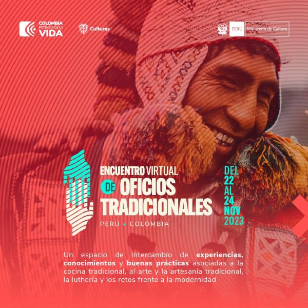 Siga la transmisión de ‘El encuentro de oficios tradicionales Perú – Colombia’