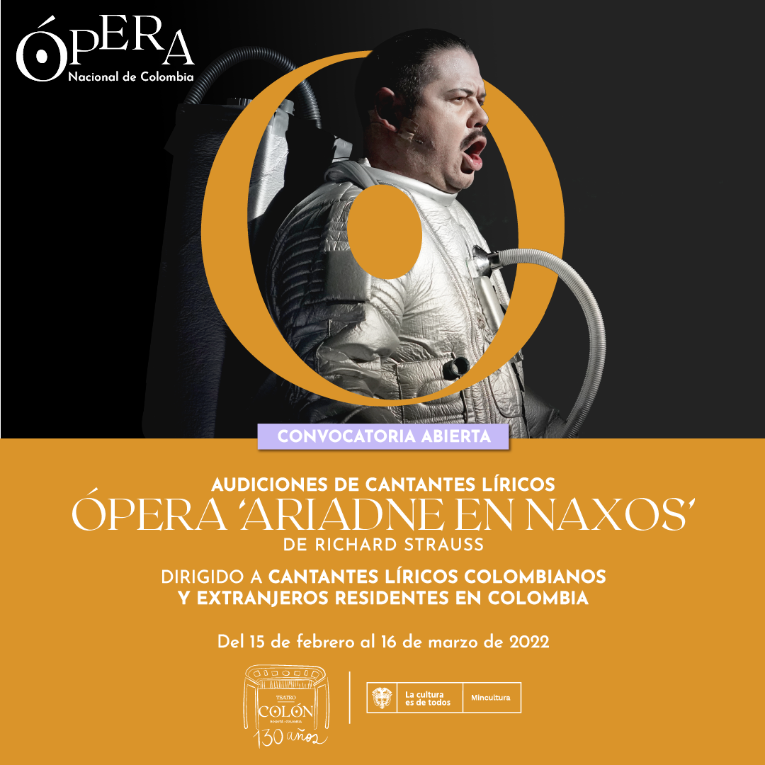 El Teatro Colón convoca a cantantes líricos para la ópera ‘Ariadne en Naxos’ de Richard Strauss