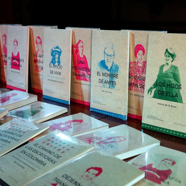 Biblioteca de mujeres escritoras colombianas