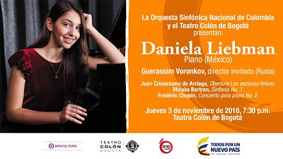 Niña mexicana, prodigio del piano, se presentará en el Teatro Colón 