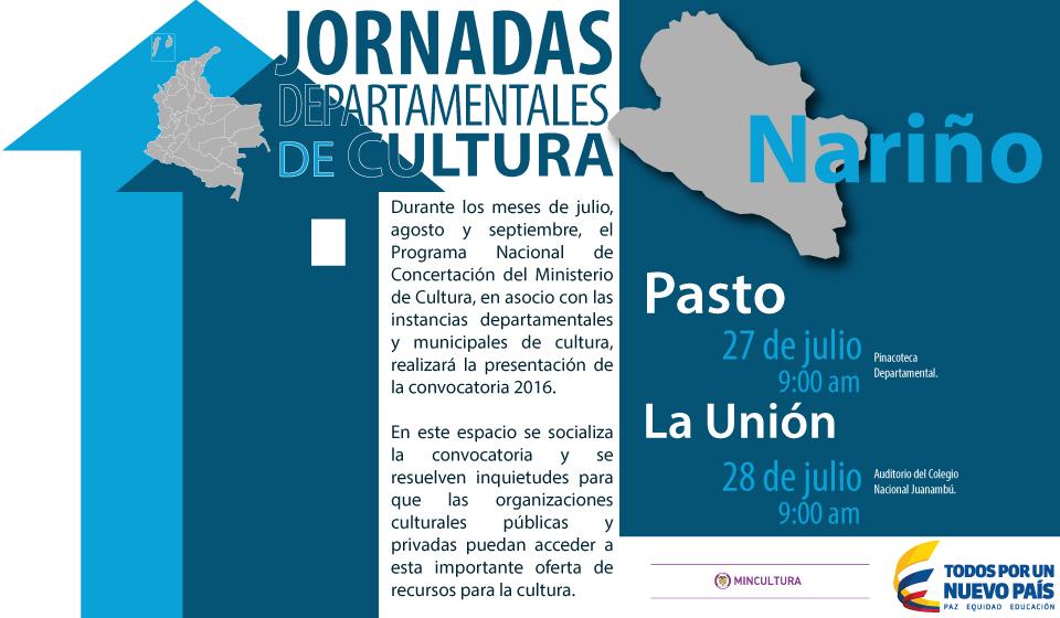 Continúan las socializaciones de la Convocatoria 2016 del Programa Nacional de Concertación Cultural por el país