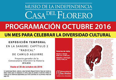 El Museo de la Independencia - Casa del Florero celebra en octubre la Diversidad Cultural