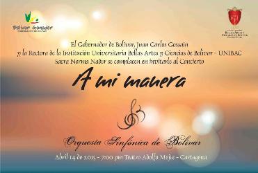 Orquesta Sinfónica de Bolívar inicia temporada con “A mi manera” 