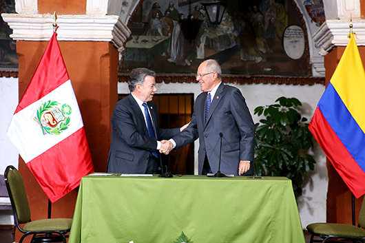 Se realizó el Encuentro Presidencial y III Gabinete Binacional de Ministros Perú- Colombia