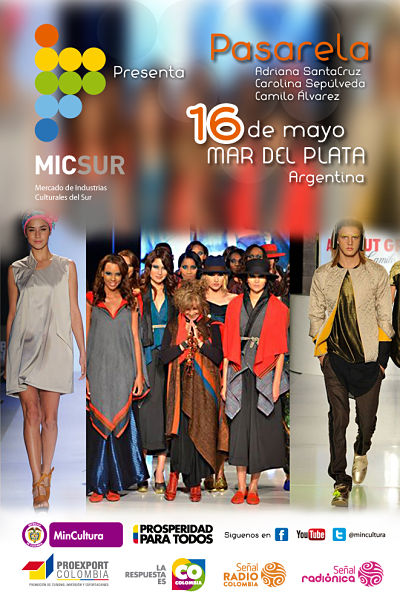 Las tendencias de la moda colombiana estarán de pasarela en Mar del Plata Argentina