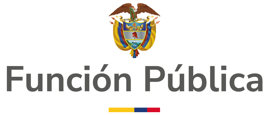Logo Departamento Administrativo de la Función Publica