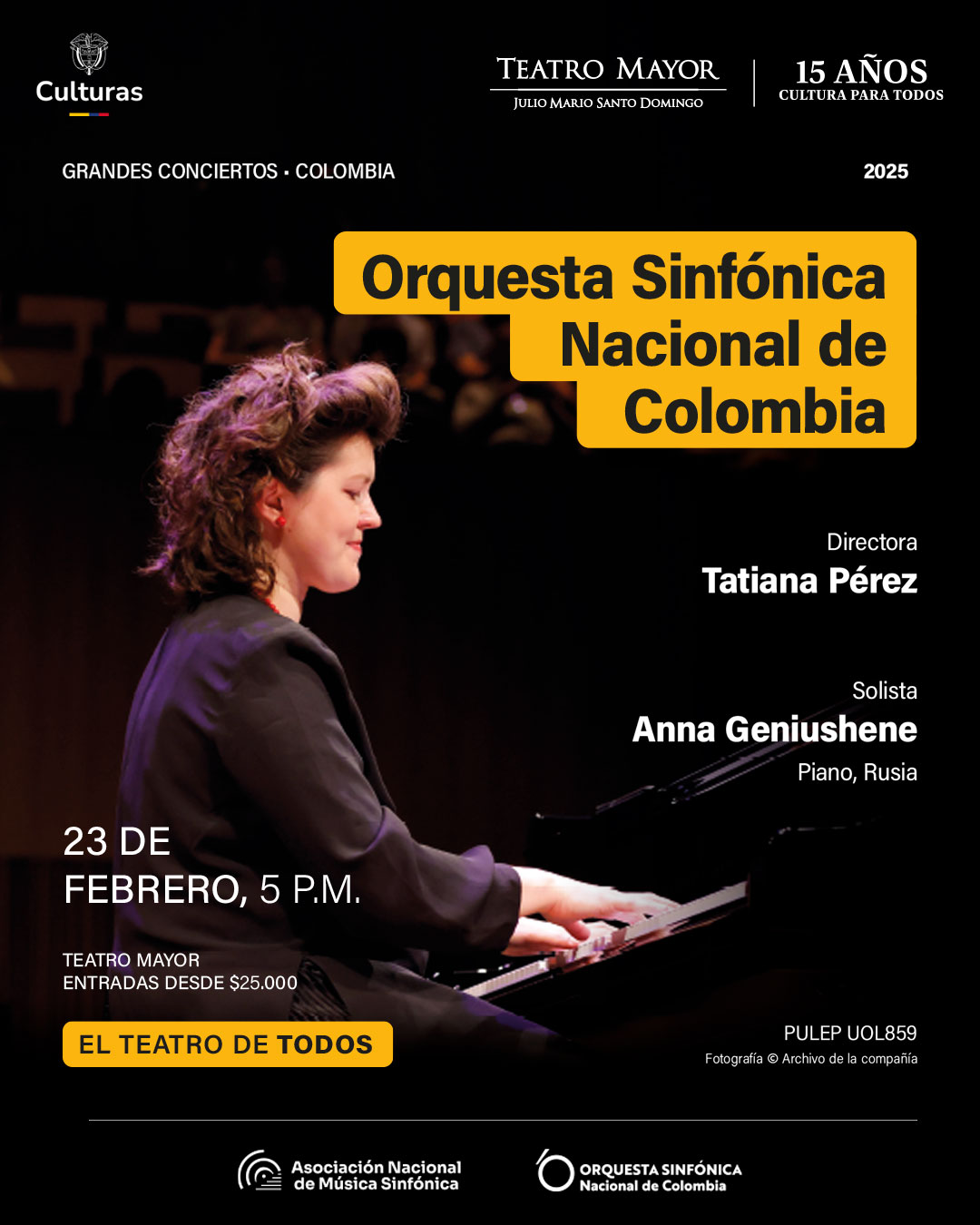 Orquesta Sinfónica Nacional de Colombia