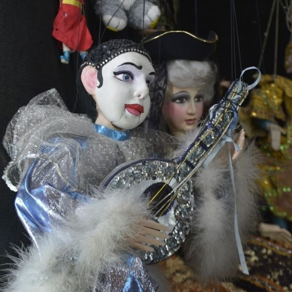 Marionetas de la Colección del Teatro de Jaime Manzur 